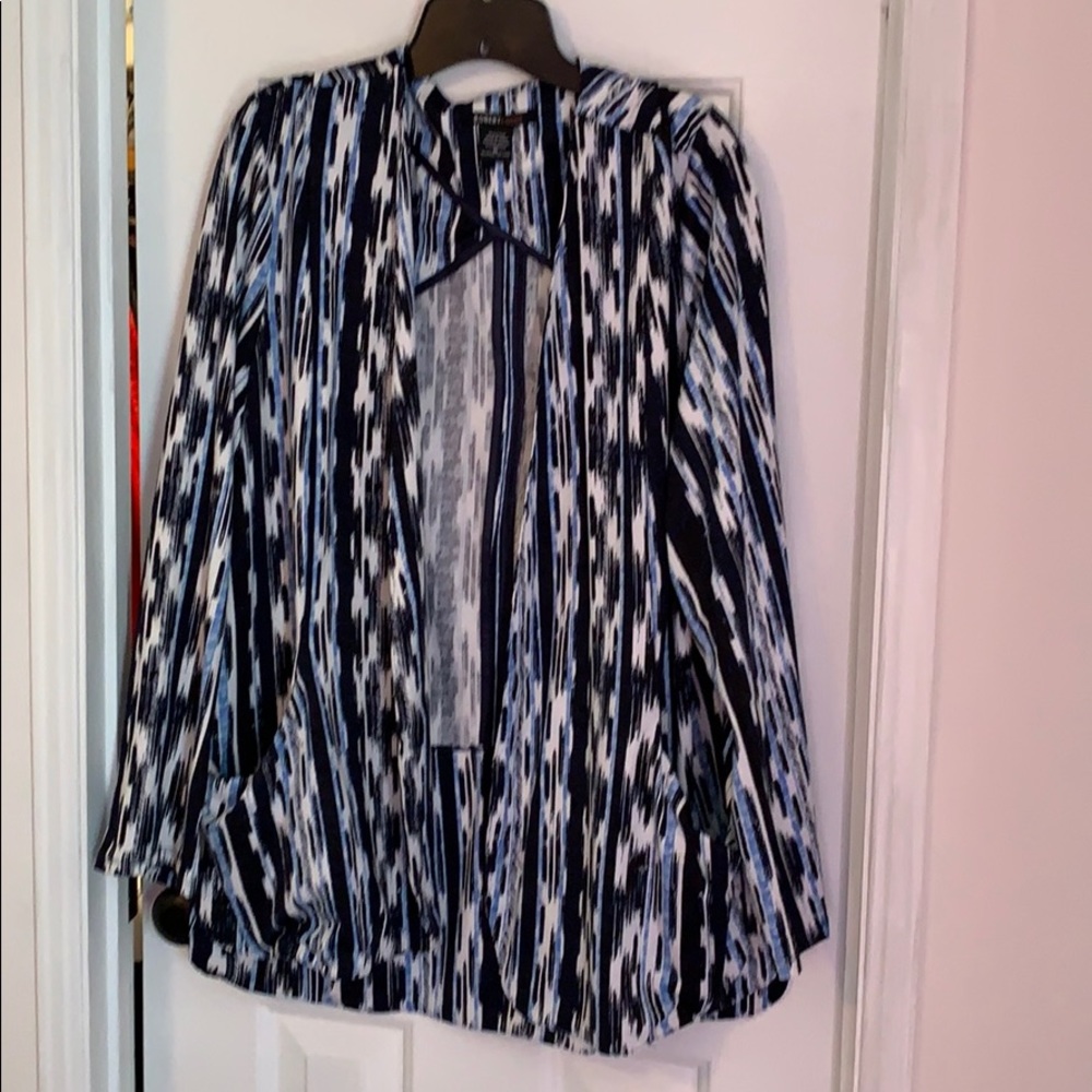 Knit cardigan/ jacket style cardigan.  XL new